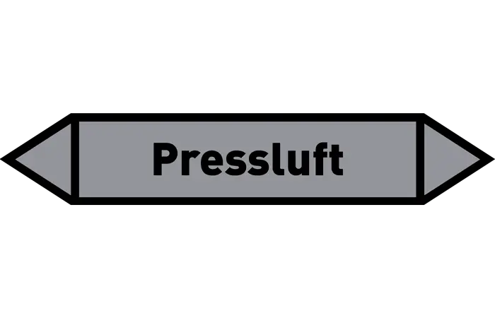 Pfeil Pressluft grau/schwarz 215x40 mm Pfeil Pressluft grau/schwarz 215x40 mm