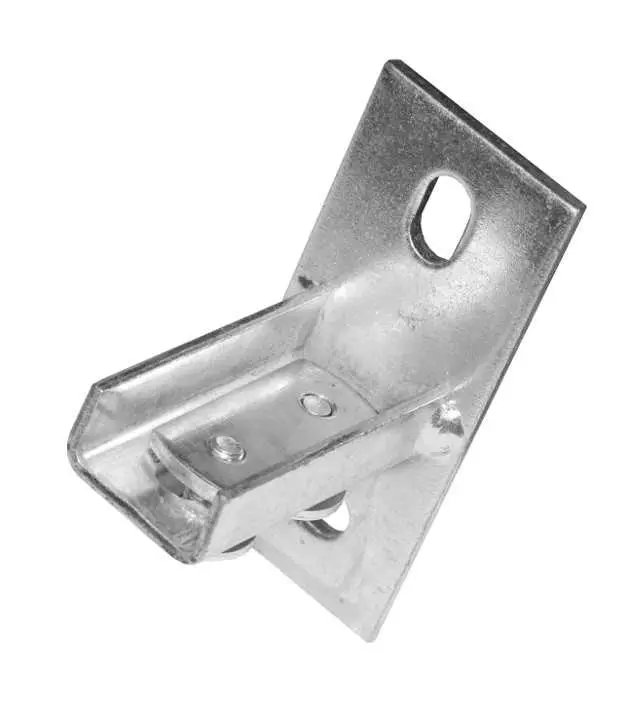 Kombi-Sattelflansch senkrecht 27x18, 28x30 Kombi-Sattelflansch senkrecht 27x18, 28x30