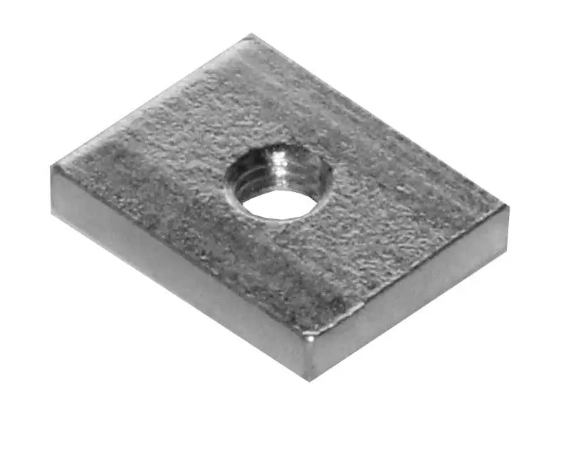 Schiebemuttern rechteckig 27x18, 28x30, 38x40 M8, 1 VPE (100 Stück) Schiebemuttern rechteckig 27x18, 28x30, 38x40 M8, 1 VPE (100 Stück)