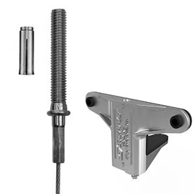 Gripple Trapez TPZGR Nr. 2 mit Gewinde M8 (0-45 kg) 5M (10 Stück)