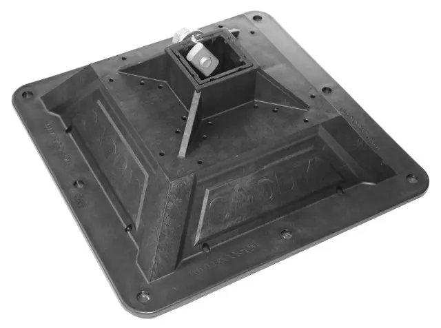 Aktionsprodukt 10 Stück dama-tec Dachmontagefuß Aktionsprodukt 10 Stück dama-tec Dachmontagefuß