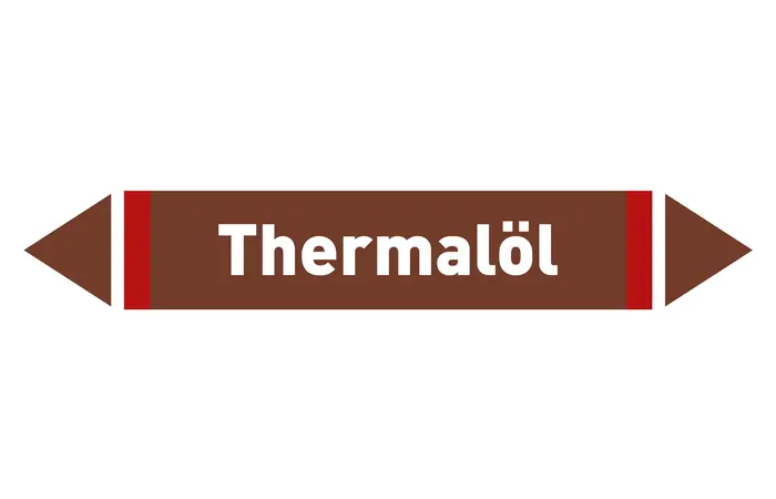 Pfeil Thermalöl braun/weiß 215x40 mm Pfeil Thermalöl braun/weiß 215x40 mm