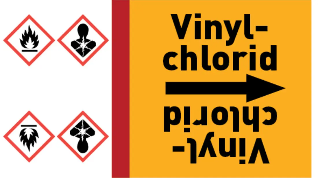 Kennzeichnungsband Vinylchlorid gelb/schwarz bis Ø 50 mm 33 m/Rolle Kennzeichnungsband Vinylchlorid gelb/schwarz bis Ø 50 mm 33 m/Rolle
