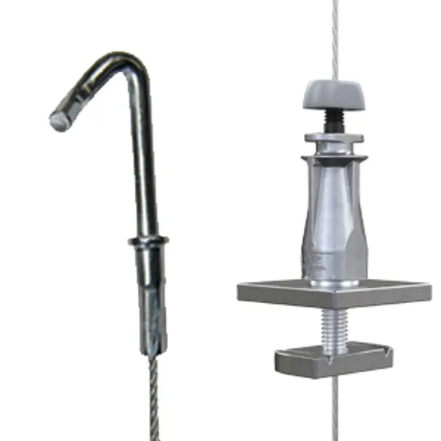 Gripple UniGrip Nr. 2 mit Trapezblechhaken (0-55kg) 5M (10 Stück) Gripple UniGrip Nr. 2 mit Trapezblechhaken (0-55kg) 5M (10 Stück)