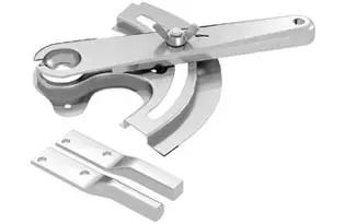 Klappenversteller Klappenbreite max. 650 mm Stahl vz. Klappenversteller Klappenbreite max. 650 mm Stahl vz.