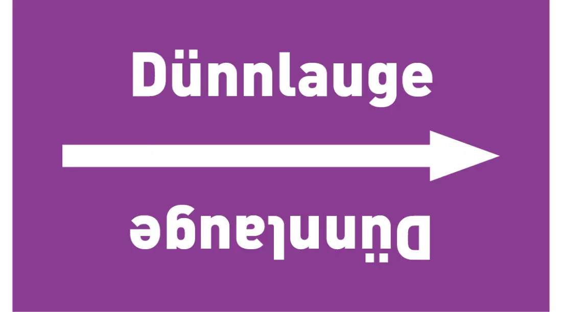 Kennzeichnungsband Dünnlauge violett/weiß ab Ø 50 mm 33 m/Rolle Kennzeichnungsband Dünnlauge violett/weiß ab Ø 50 mm 33 m/Rolle