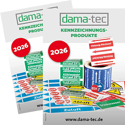dama-tech Kennzeichnungspfeile Katalog