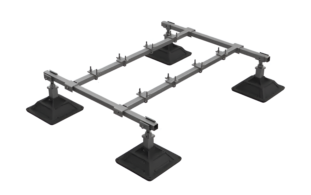 Dachmontageset 1.232x1.067 mm 4 Füße, 1 Set