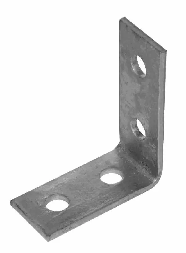 Montagewinkel 38x40, 41x41, 41x21 90° feuerverzinkt Montagewinkel 38x40, 41x41, 41x21 90° feuerverzinkt