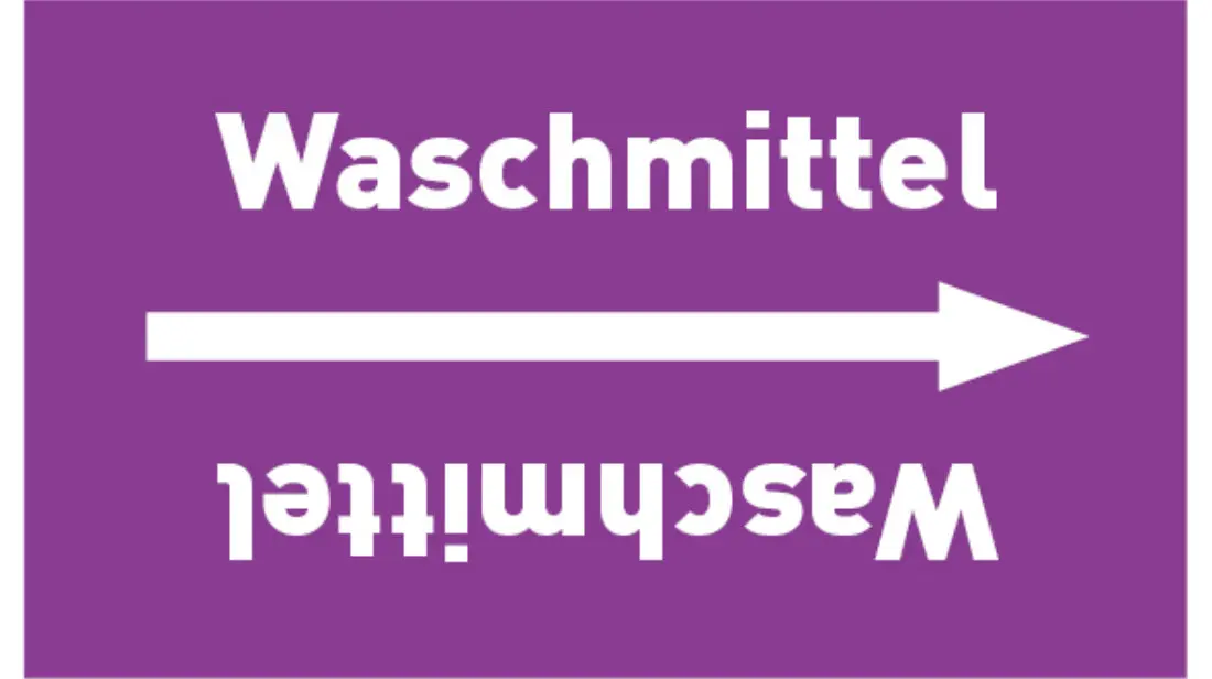 Kennzeichnungsband Waschmittel violett/weiß bis Ø 50 mm 33 m/Rolle Kennzeichnungsband Waschmittel violett/weiß bis Ø 50 mm 33 m/Rolle