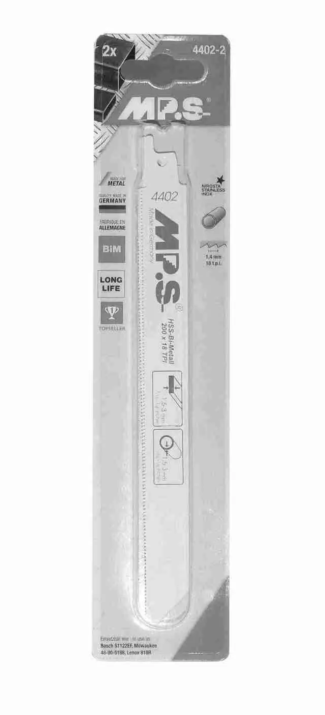 Säbelsägeblätter L=280 mm HSS Bi-Metall; 1 VPE (10 Stück) Säbelsägeblätter L=280 mm HSS Bi-Metall; 1 VPE (10 Stück)