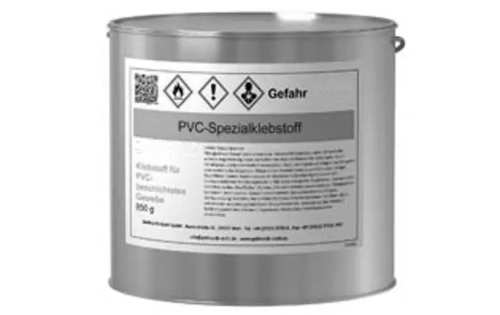 Kleber für PVC beschichtetes Gewebe Dose à 850 g Kleber für PVC beschichtetes Gewebe Dose à 850 g