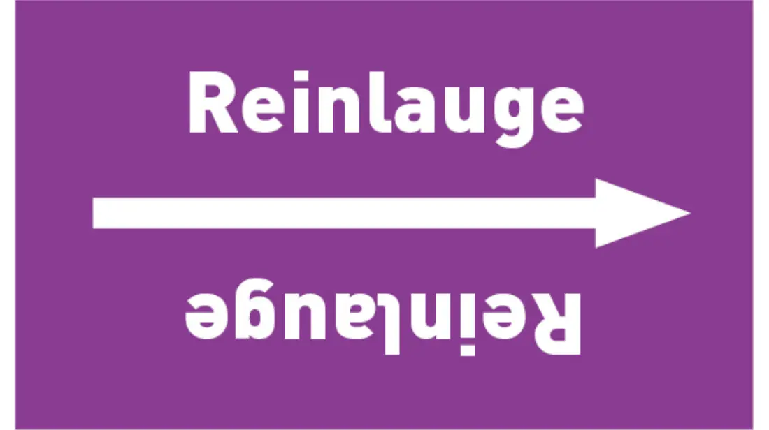 Kennzeichnungsband Reinlauge violett/weiß bis Ø 50 mm 33 m/Rolle Kennzeichnungsband Reinlauge violett/weiß bis Ø 50 mm 33 m/Rolle