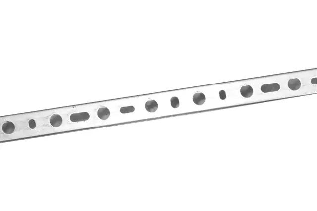 Montageschiene 27x18x1,25 mm, Länge: 2 m (1 Stück)
