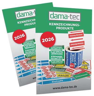 dama-tech Kennzeichnungspfeile Katalog