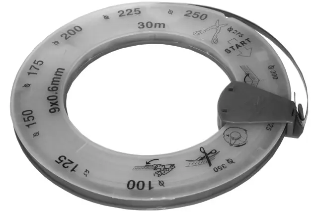 Schlauchschellenendlosband 30 m Rolle Schlauchschellenendlosband 30 m Rolle