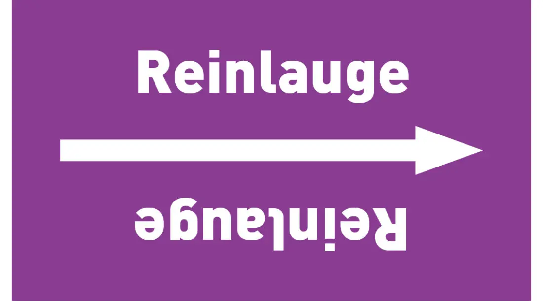 Kennzeichnungsband Reinlauge violett/weiß ab Ø 50 mm 33 m/Rolle Kennzeichnungsband Reinlauge violett/weiß ab Ø 50 mm 33 m/Rolle