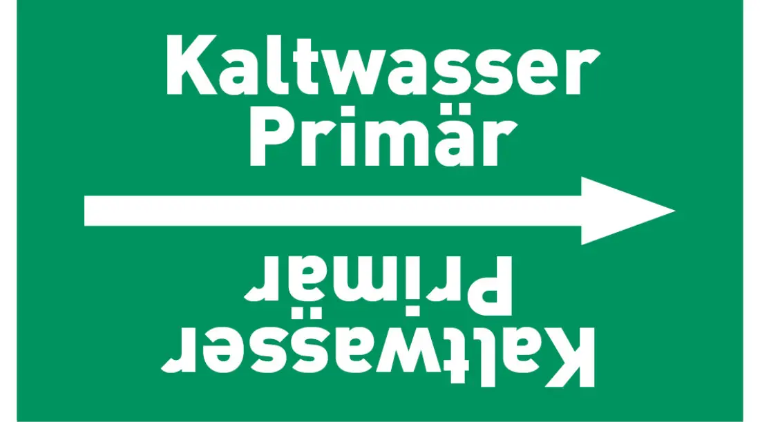 Kennzeichnungsband Kaltwasser Primär grün/weiß ab Ø 50 mm 33 m/Rolle Kennzeichnungsband Kaltwasser Primär grün/weiß ab Ø 50 mm 33 m/Rolle