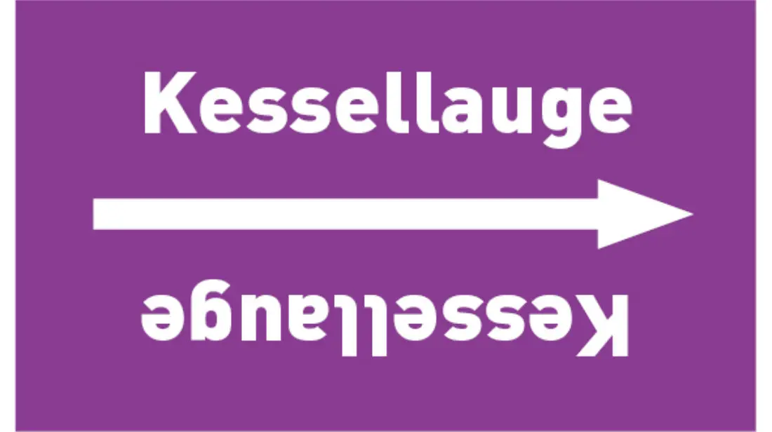 Kennzeichnungsband Kessellauge violett/weiß bis Ø 50 mm 33 m/Rolle Kennzeichnungsband Kessellauge violett/weiß bis Ø 50 mm 33 m/Rolle