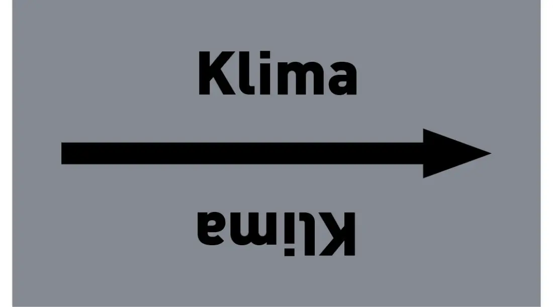 Kennzeichnungsband Klima grau/schwarz ab Ø 50 mm 33 m/Rolle Kennzeichnungsband Klima grau/schwarz ab Ø 50 mm 33 m/Rolle
