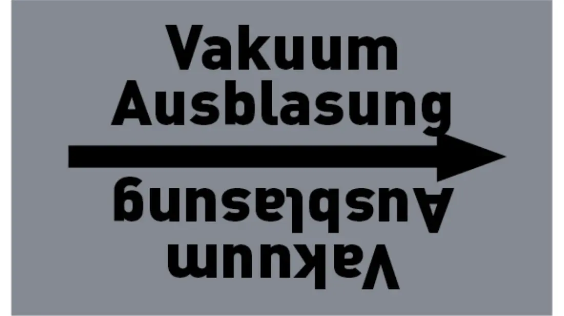 Kennzeichnungsband Vakuum Ausblasung grau/schwarz bis Ø 50 mm 33 m/Rolle Kennzeichnungsband Vakuum Ausblasung grau/schwarz bis Ø 50 mm 33 m/Rolle