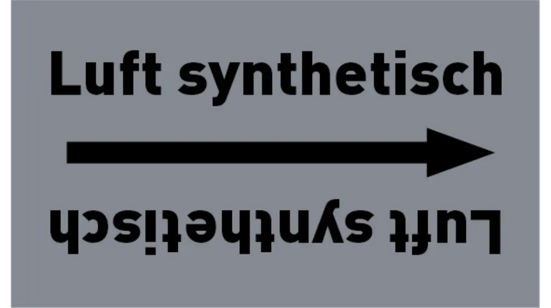 Kennzeichnungsband Luft synthetisch grau/schwarz bis Ø 50 mm 33 m/Rolle Kennzeichnungsband Luft synthetisch grau/schwarz bis Ø 50 mm 33 m/Rolle