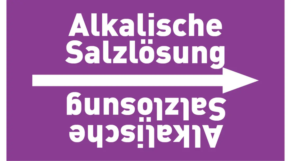 Kennzeichnungsband Alkalische Salzlösung violett/weiß ab Ø 50 mm 33 m/Rolle Kennzeichnungsband Alkalische Salzlösung violett/weiß ab Ø 50 mm 33 m/Rolle