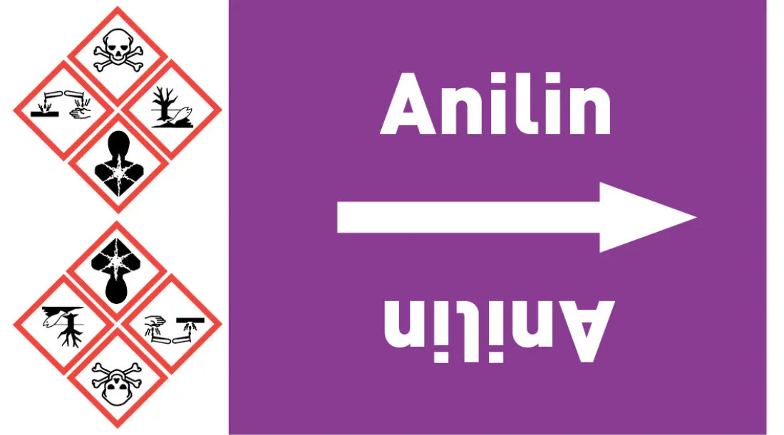 Kennzeichnungsband Anilin violett/weiß ab Ø 50 mm 33 m/Rolle Kennzeichnungsband Anilin violett/weiß ab Ø 50 mm 33 m/Rolle