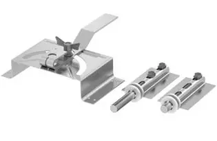 Klappenversteller mit Kunststoffbuchse Edelstahl V4A Klappenversteller mit Kunststoffbuchse Edelstahl V4A