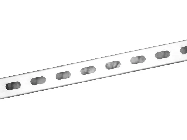 Montageschiene 41x21x2 mm, Länge: 2 m (1 Stück)