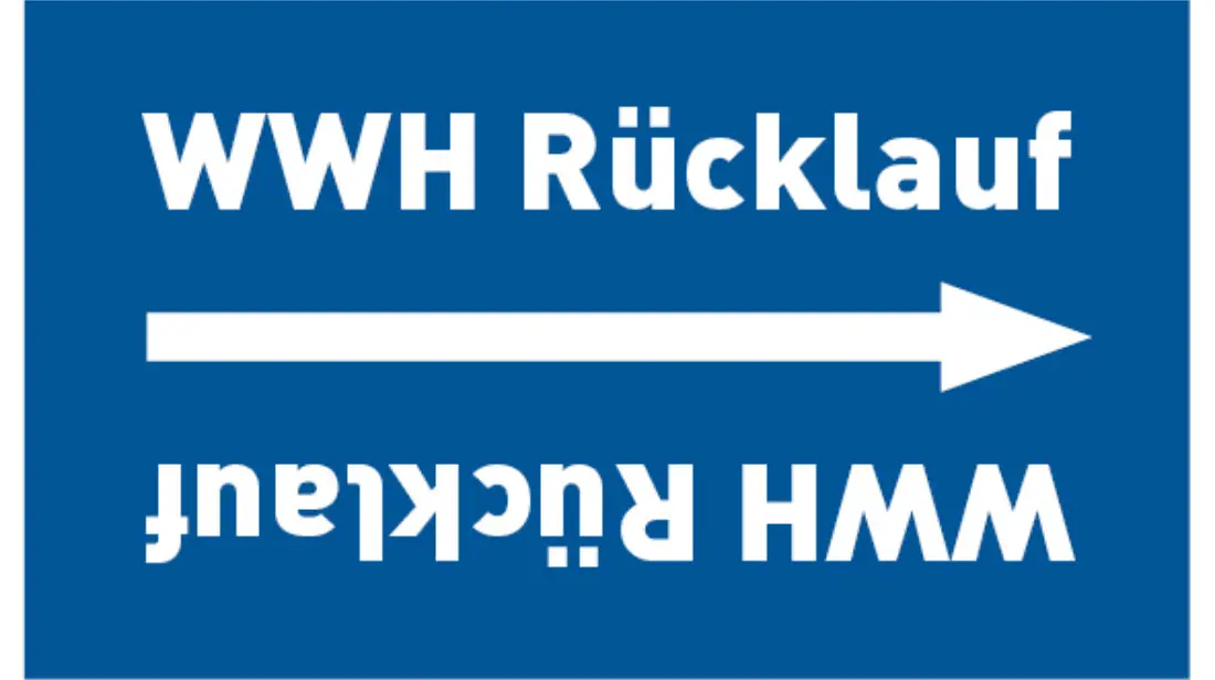 Kennzeichnungsband WWH Rücklauf blau/weiß bis Ø 50 mm 33 m/Rolle Kennzeichnungsband WWH Rücklauf blau/weiß bis Ø 50 mm 33 m/Rolle