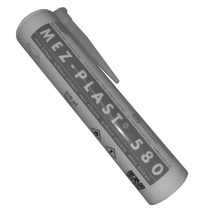 MEZ-PLAST Kartusche 310 ml silbergrau VDI 6022 zertifiziert MEZ-PLAST Kartusche 310 ml silbergrau VDI 6022 zertifiziert