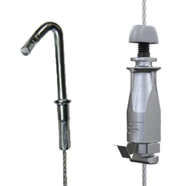 Gripple UniGrip QT Nr. 2 mit Trapezblechhaken (0-55kg) 5M (10 Stück) Gripple UniGrip QT Nr. 2 mit Trapezblechhaken (0-55kg) 5M (10 Stück)