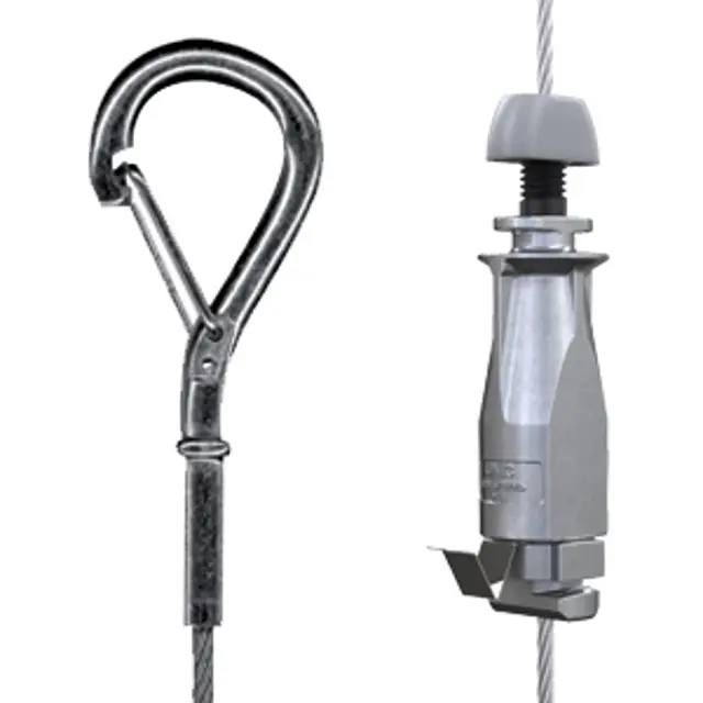 Gripple UniGrip QT Nr. 2 mit Haken (0-55kg) 5M (10 Stück) Gripple UniGrip QT Nr. 2 mit Haken (0-55kg) 5M (10 Stück)