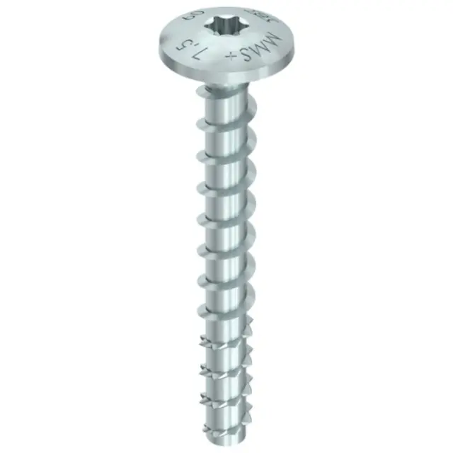 Betonschraube MULTI-MONTI MMS-plus-MS 7,5x60 mm; 1 VPE (50 Stück) Betonschraube MULTI-MONTI MMS-plus-MS 7,5x60 mm; 1 VPE (50 Stück)
