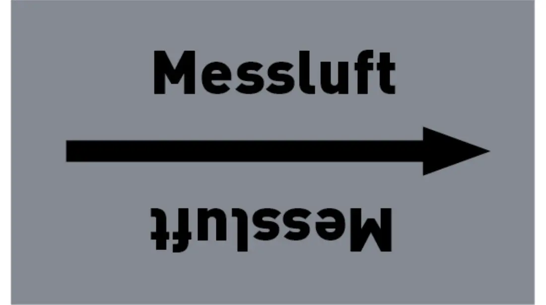 Kennzeichnungsband Messluft grau/schwarz bis Ø 50 mm 33 m/Rolle Kennzeichnungsband Messluft grau/schwarz bis Ø 50 mm 33 m/Rolle