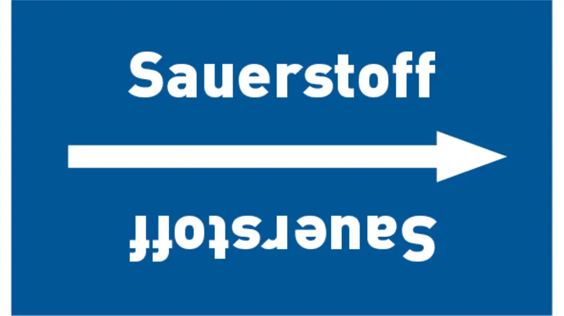 Kennzeichnungsband Sauerstoff blau/weiß, bis Ø 50 mm 33 m/Rolle Kennzeichnungsband Sauerstoff blau/weiß, bis Ø 50 mm 33 m/Rolle
