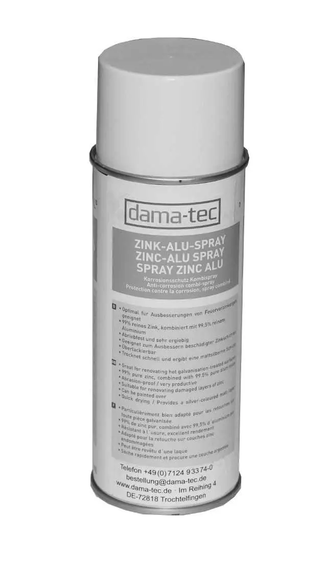 Zinkspray Spraydose 400 ml Farbe: silber Zinkspray Spraydose 400 ml Farbe: silber