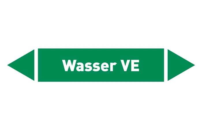 Pfeil Wasser VE grün/weiß 125x25 mm Pfeil Wasser VE grün/weiß 125x25 mm