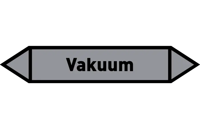 Pfeil Vakuum grau/schwarz 215x40 mm Pfeil Vakuum grau/schwarz 215x40 mm