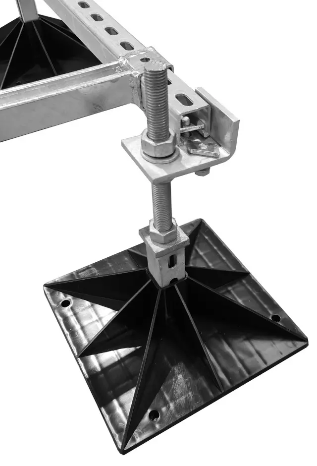 Dachmontageseterweiterung 1.0x1.2 m 2 Füße; 1 Set Dachmontageseterweiterung 1.0x1.2 m 2 Füße; 1 Set
