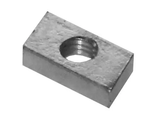 Schiebemuttern 27x18 M8; 1 VPE (100 Stück) Schiebemuttern 27x18 M8; 1 VPE (100 Stück)