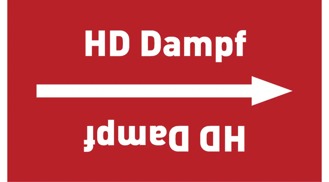 Kennzeichnungsband HD Dampf rot/weiß ab Ø 50 mm 33 m/Rolle Kennzeichnungsband HD Dampf rot/weiß ab Ø 50 mm 33 m/Rolle