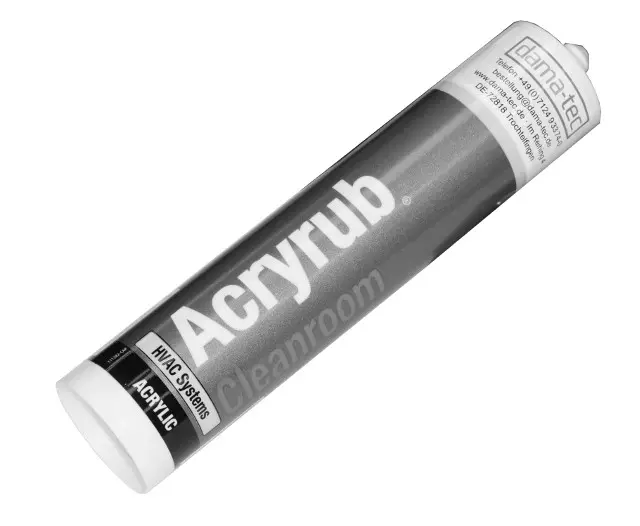 Acryl Cleanroom Kartusche 310 ml grau VDI 6022 zertifiziert Acryl Cleanroom Kartusche 310 ml grau VDI 6022 zertifiziert
