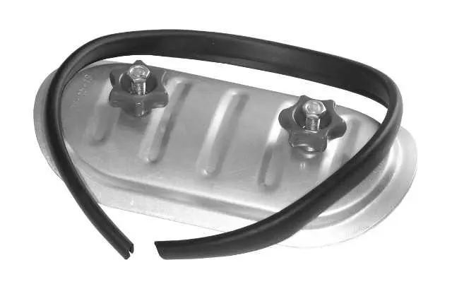 Revisionsdeckel RRD-SKK 54-900 500x400 mm für NW: 851-950 Kantenschutz Edelstahl V2A Revisionsdeckel RRD-SKK 54-900 500x400 mm für NW: 851-950 Kantenschutz Edelstahl V2A