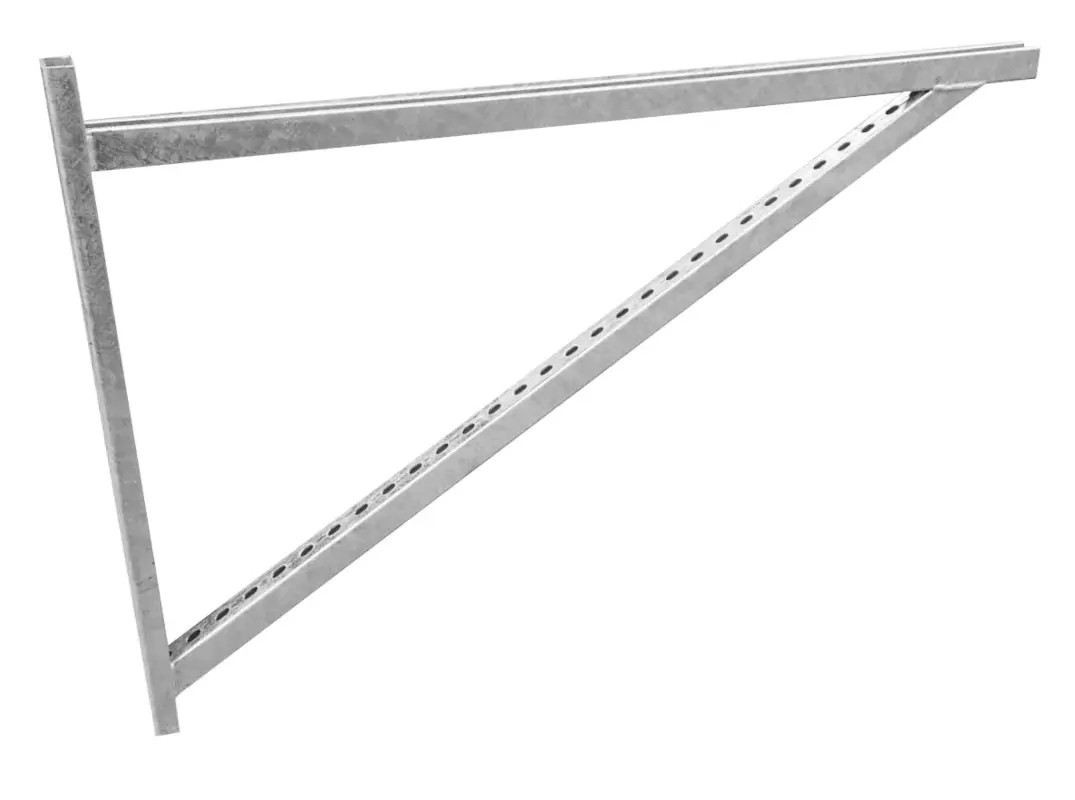 Stützkonsole MASSIV 41x41 mm, Länge 1180 mm Feuerverzinkt Stützkonsole MASSIV 41x41 mm, Länge 1180 mm Feuerverzinkt