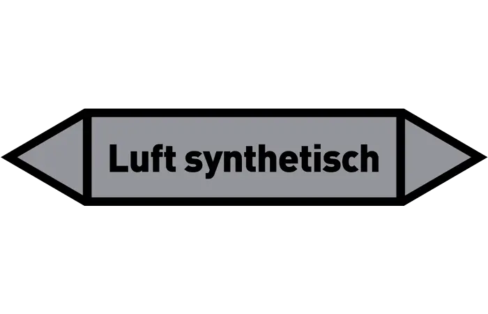 Pfeil Luft synthetisch grau/schwarz 125x25 mm Pfeil Luft synthetisch grau/schwarz 125x25 mm