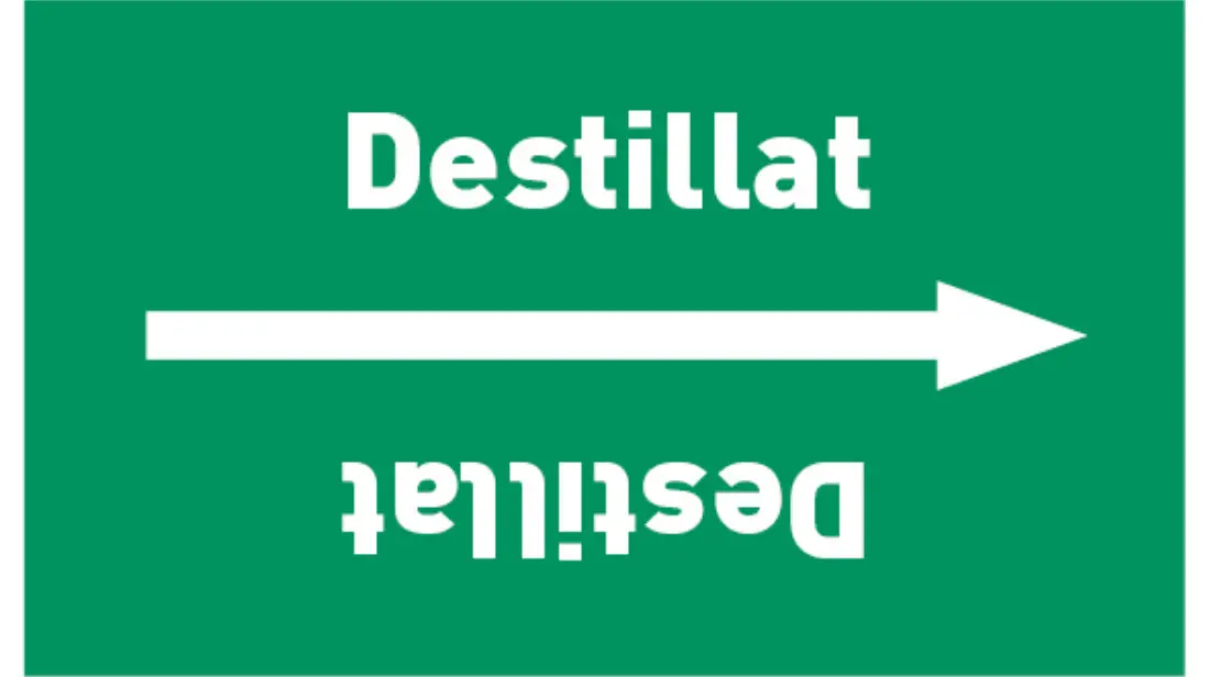 Kennzeichnungsband Destillat grün/weiß bis Ø 50 mm 33 m/Rolle Kennzeichnungsband Destillat grün/weiß bis Ø 50 mm 33 m/Rolle