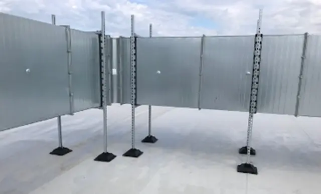 Dachmontagefuß 314x314 mm 340 kg/Fuß, 1 Stück Dachmontagefuß 314x314 mm 340 kg/Fuß, 1 Stück