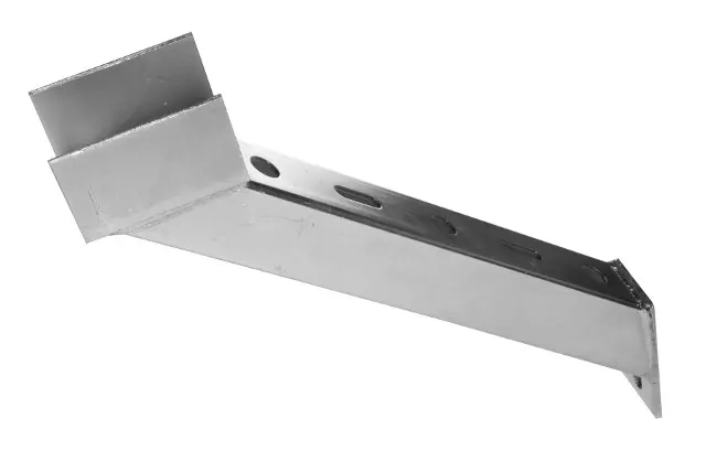 Stützstrebe 38x40 mm, 41x41 mm, 41x21 mm; Länge 320 mm 45° Stützstrebe 38x40 mm, 41x41 mm, 41x21 mm; Länge 320 mm 45°